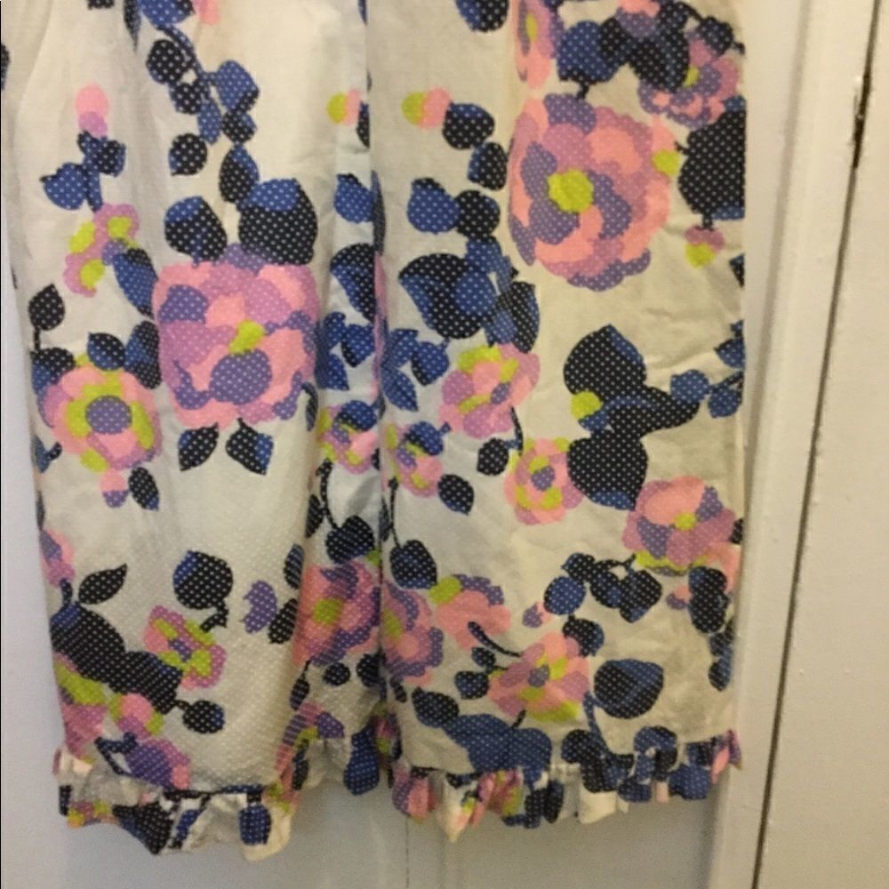 Vintage floral sun prairie dress maxi ruffles S/M - Picture 7 of 8